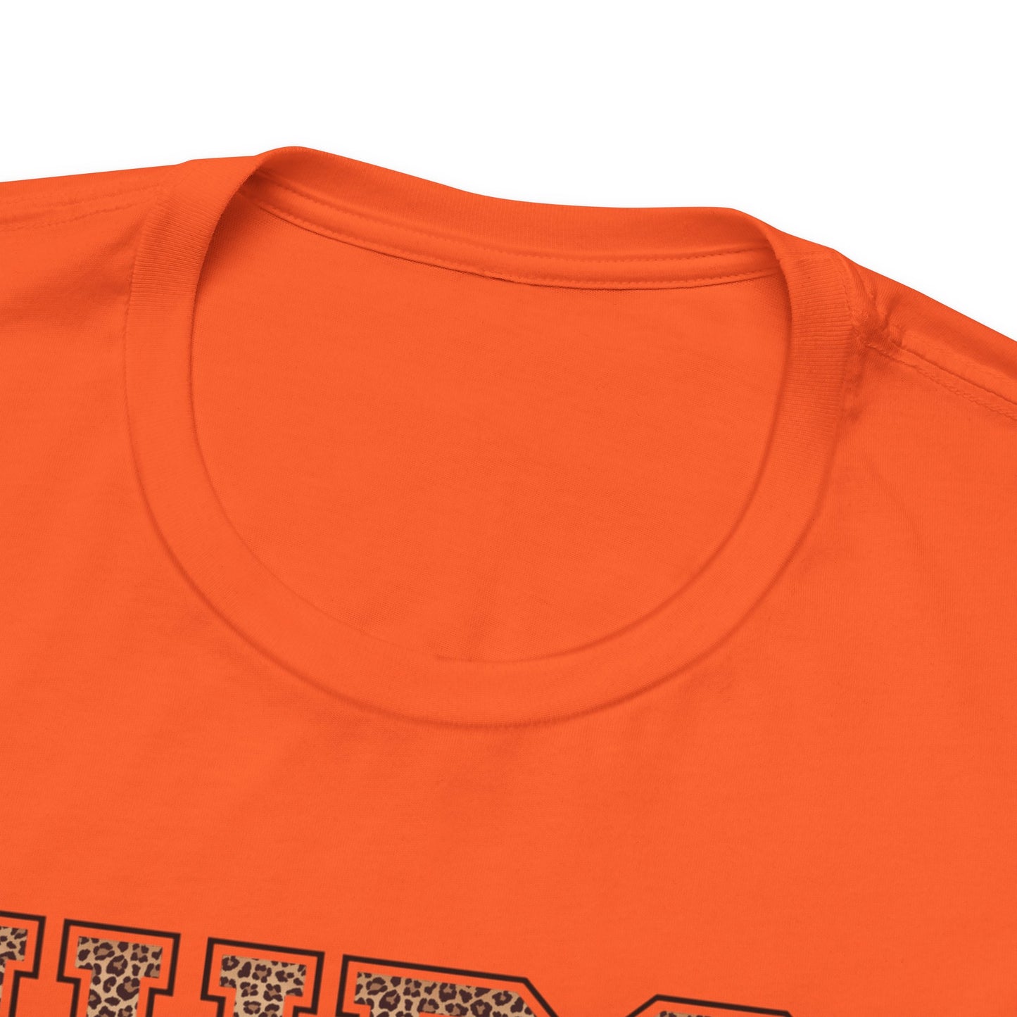 Collegiate Capital Nurse Tee - Cheetah on Black