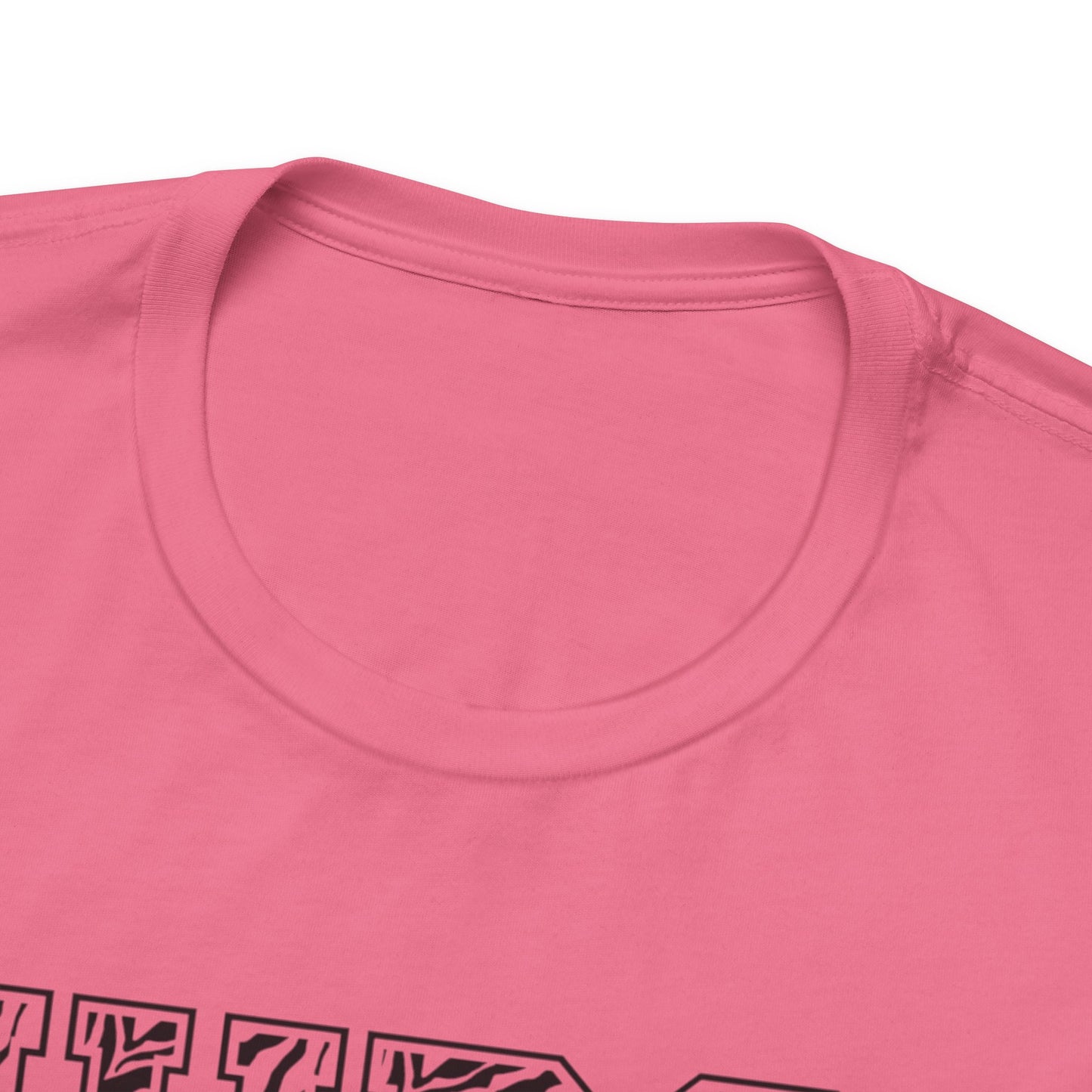 Collegiate Capital Nurse Tee - Zebra on Black