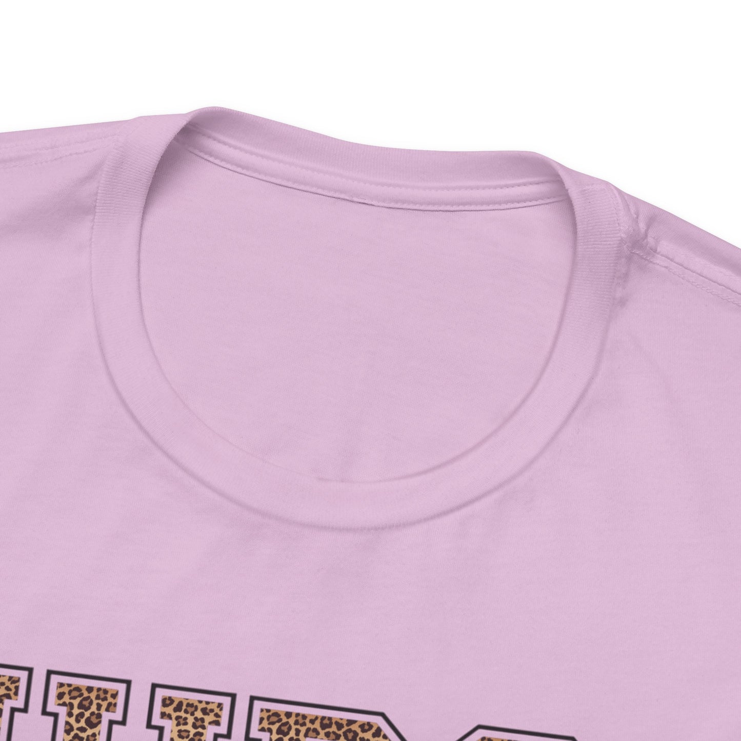 Collegiate Capital Nurse Tee - Cheetah on Black