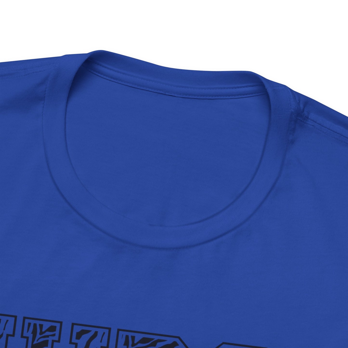 Collegiate Capital Nurse Tee - Zebra on Black