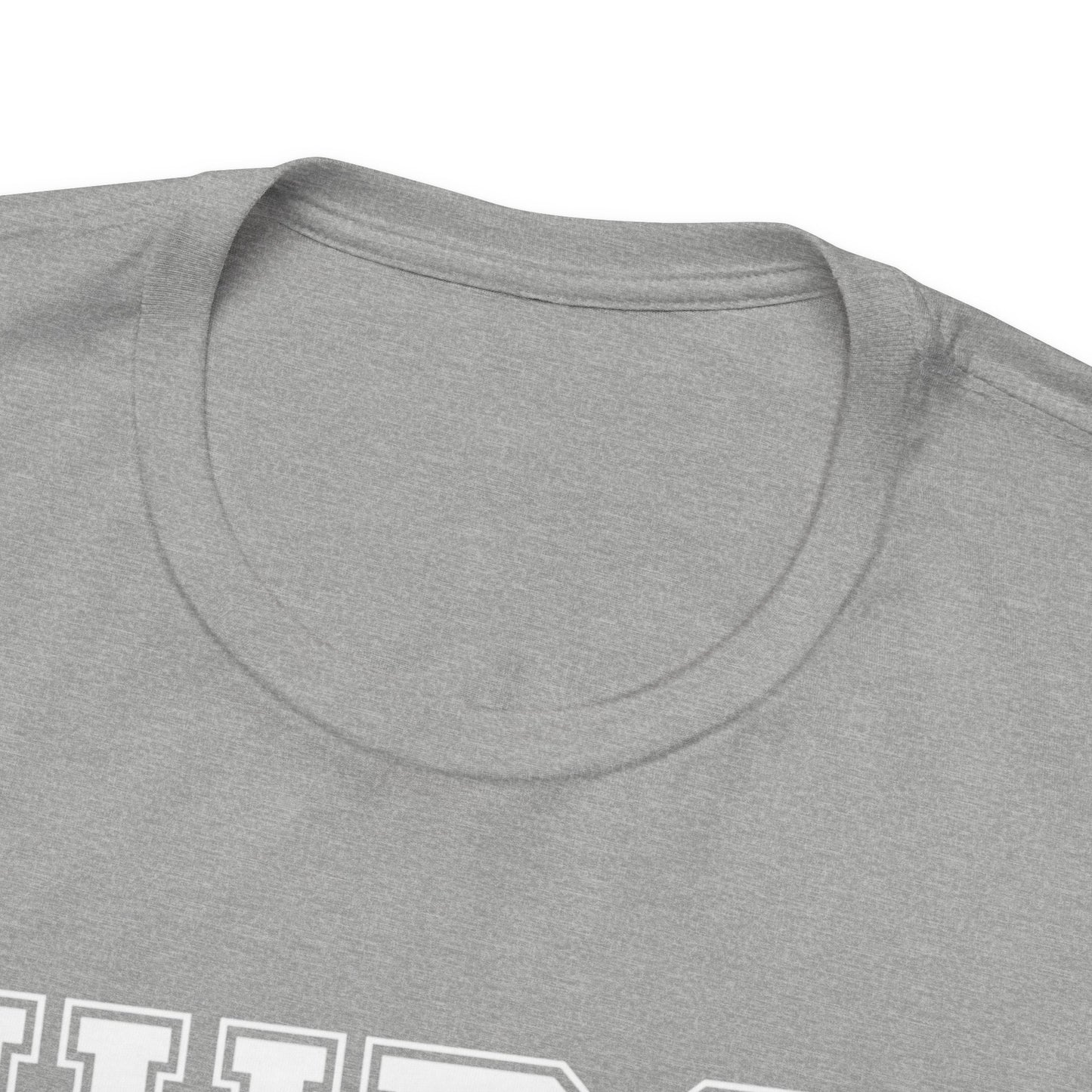 Collegiate Capital Nurse Tee - White on White