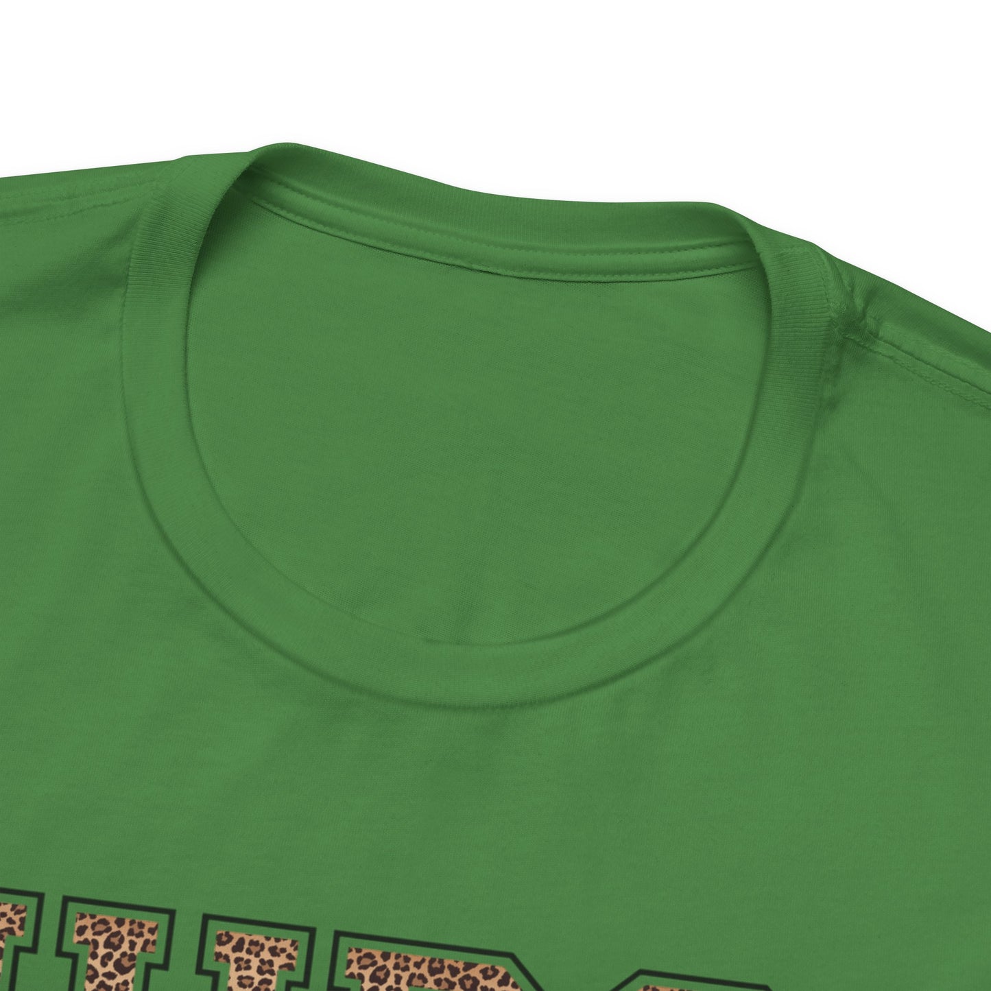 Collegiate Capital Nurse Tee - Cheetah on Black