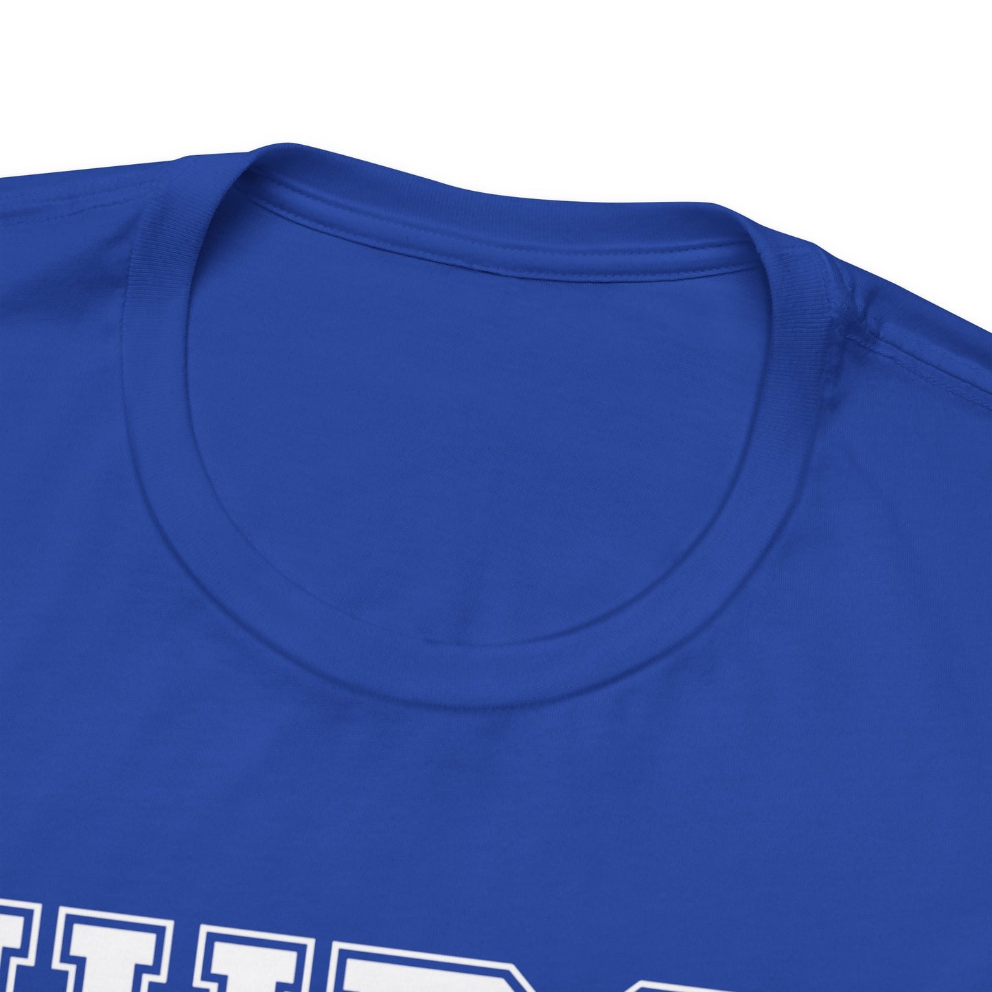 Collegiate Capital Nurse Tee - White on White