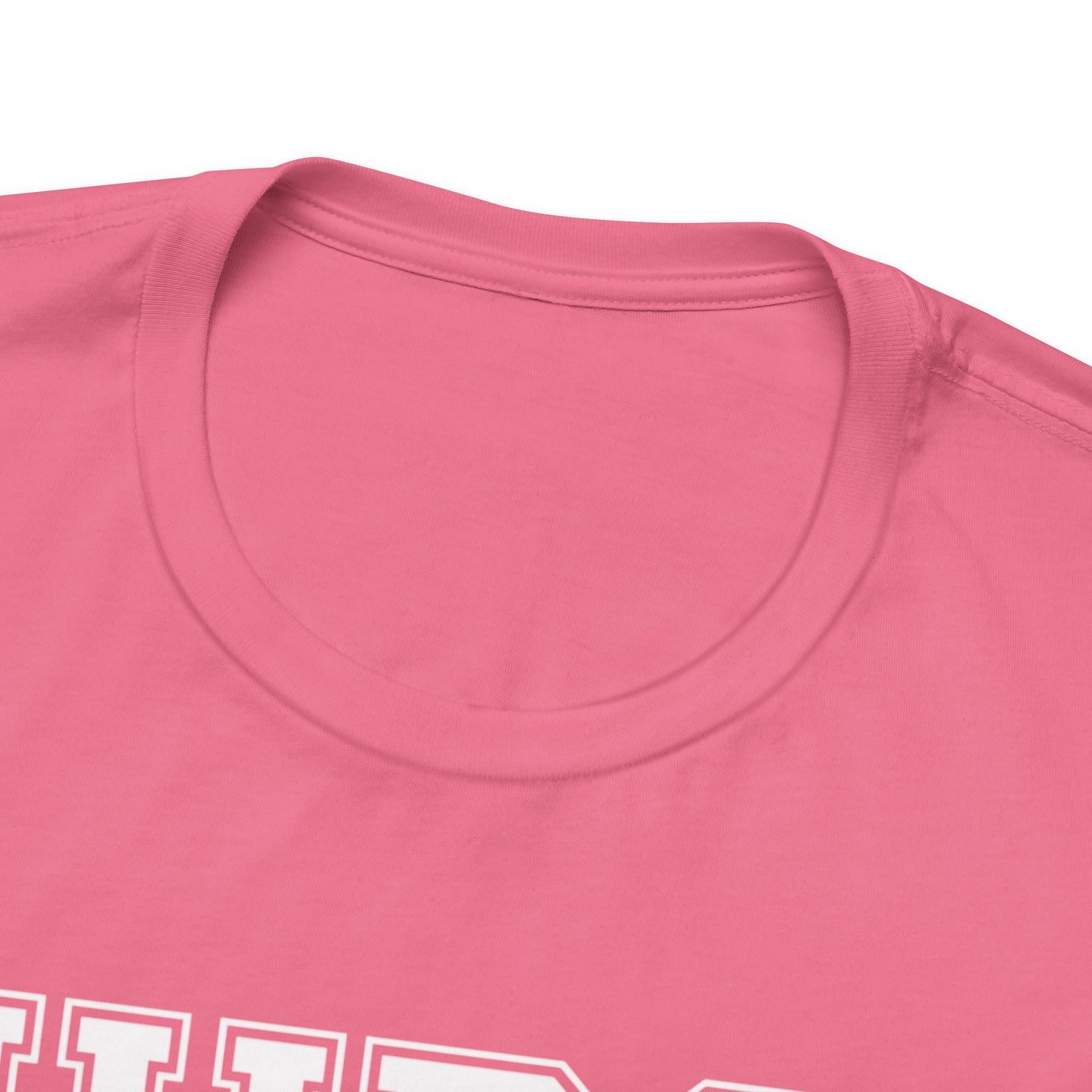 Collegiate Capital Nurse Tee - White on White