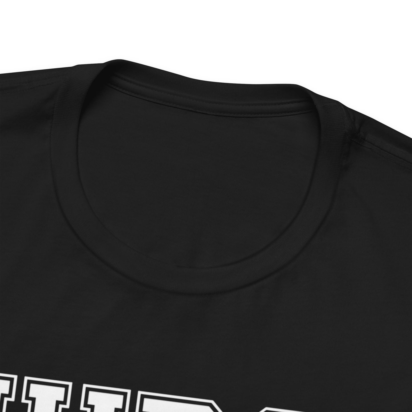Collegiate Capital Nurse Tee - White on White
