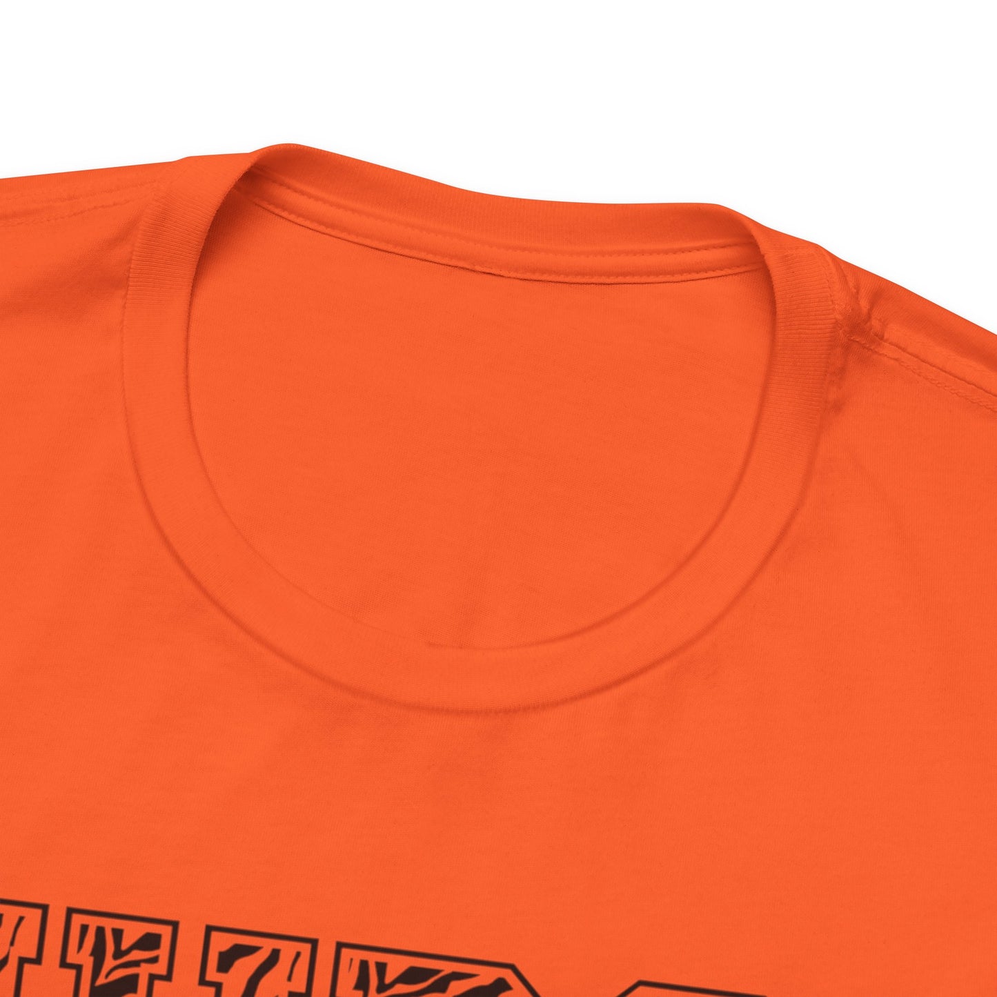 Collegiate Capital Nurse Tee - Zebra on Black