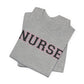 Collegiate Capital Nurse Tee - Black on Pink