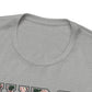 Collegiate Capital Nurse Tee - Floral on Black