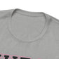 Collegiate Capital Nurse Tee - Black on Pink