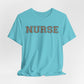 Collegiate Capital Nurse Tee - Cheetah on Black