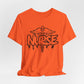 Black Nurse Caduceus Short Sleeve Tee
