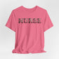 Collegiate Capital Nurse Tee - Floral on Black