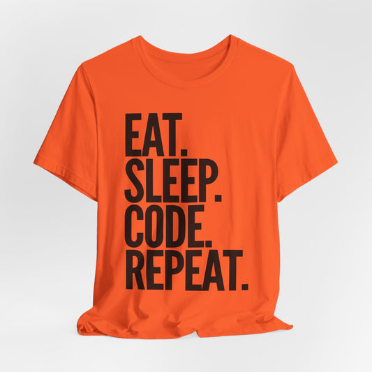Code Mode: Eat.Sleep.Code.Repeat Unisex Tee