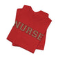 Collegiate Capital Nurse Tee - Cheetah on Black