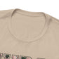 Collegiate Capital Nurse Tee - Floral on Black