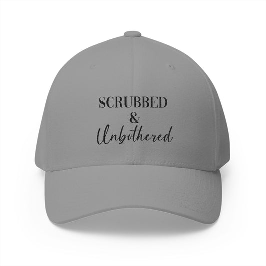 Embroidered Cap - Scrubbed & Unbothered