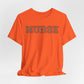 Collegiate Capital Nurse Tee - Cheetah on Black