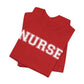 Collegiate Capital Nurse Tee - White on White