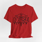 Black Nurse Caduceus Short Sleeve Tee